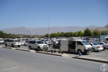 Oman - fleuriste de parking